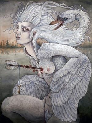 Artwork Title: The Swan Maiden