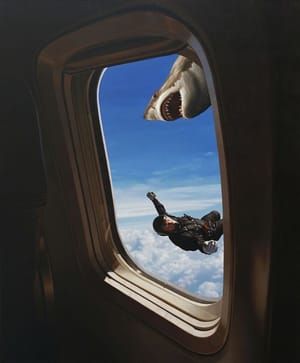 Artwork Title: Shark Drop 4
