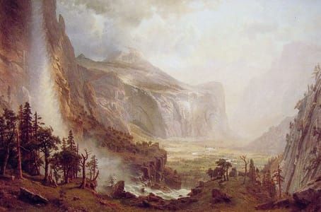 Artwork Title: The Domes of the Yosemite
