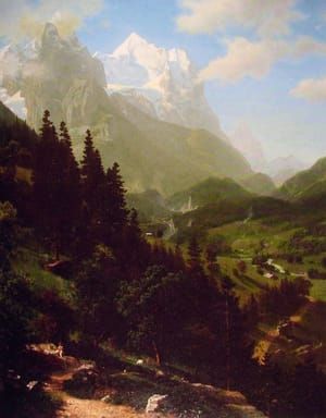 Artwork Title: The Wetterhorn