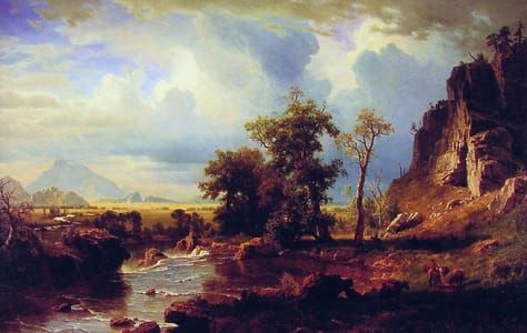 Artwork Title: North Fork of the Platte, Nebraska