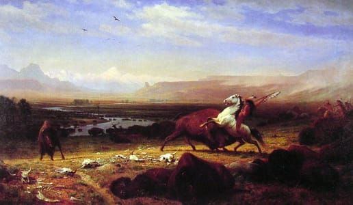 Artwork Title: The Last of the Buffalo