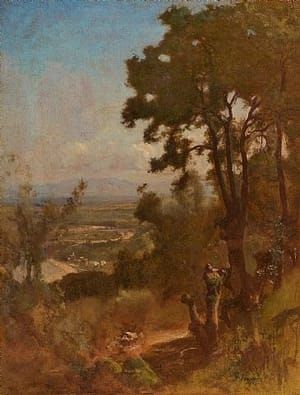 Artwork Title: Valley Near Perugia
