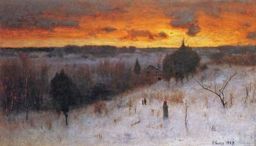 Artwork Title: Winter Evening