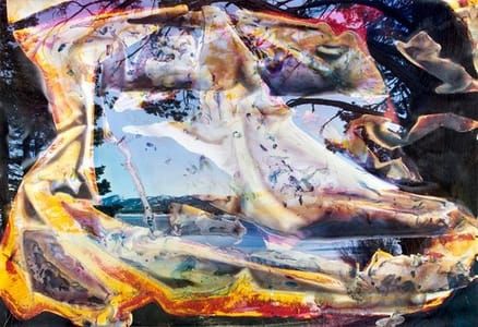 Artwork Title: Refections on water