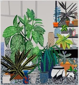 Artwork Title: Dinosaur Pots Still Life