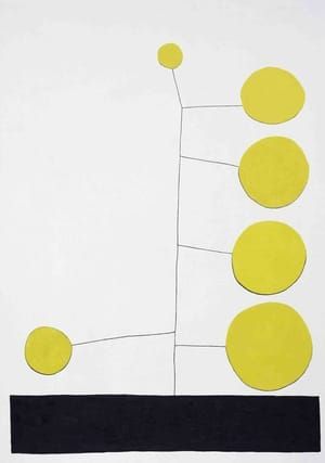 Artwork Title: Untitled (Big Yellow Dot)