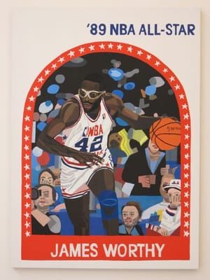 Artwork Title: James Worthy
