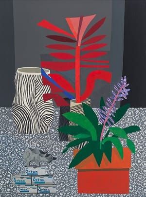 Artwork Title: Untitled (Red Plant)