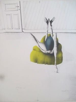 Artwork Title: l'Oeuf Bleu