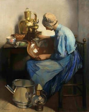 Artwork Title: The Charwoman