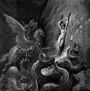 Artwork Title: Ruggiero Rescuing Angelica