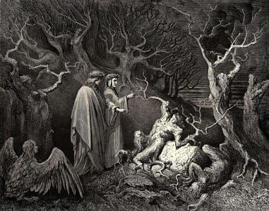 Artwork Title: The Inferno Canto 13