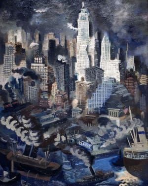 Artwork Title: Lower Manhattan