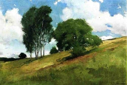 Artwork Title: Landscape Painted at Cornish, New Hampshire