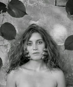Artwork Title: Self Portrait with Coralie