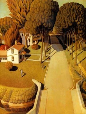 Artwork Title: The Birthplace of Herbert Hoover
