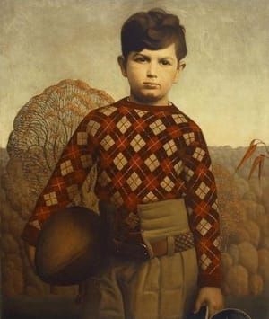 Artwork Title: Plaid Sweater
