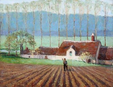 Artwork Title: Vegetable Garden, Moret 1924