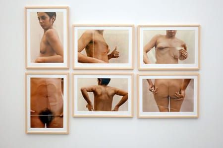 Artwork Title: Untitled (Glass on Body Imprints)