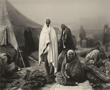 Artwork Title: Early Morning at the Kumbh Mela, Allahabad, India