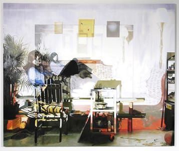 Artwork Title: Painting Talia in the Studio