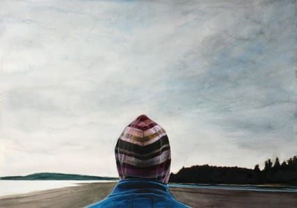 Artwork Title: Past Yesterday (striped)