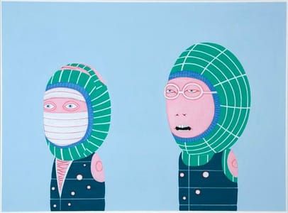 Artwork Title: Untitled (greenheads)