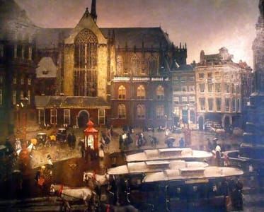 Artwork Title: The Dam Square, Amsterdam