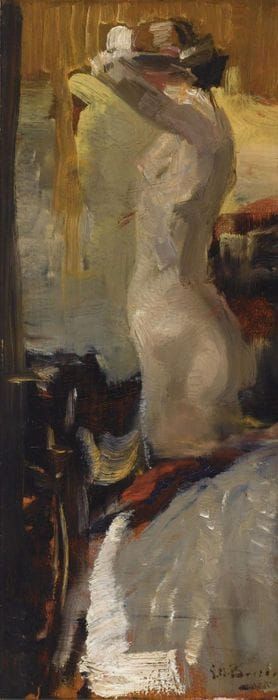 Artwork Title: Standing Nude