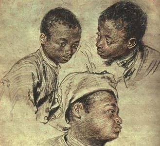 Artwork Title: Three Studies of a Boy