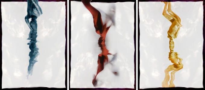 Artwork Title: Watercolour Triptych