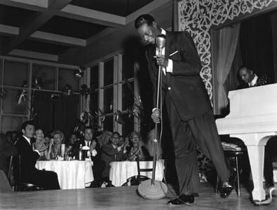 Artwork Title: Nat King Cole; Performing At Ciro