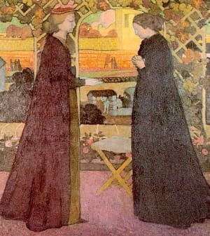 Artwork Title: Mary Visits Elizabeth