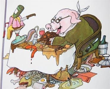 Artwork Title: Illustration for Mr. Slop Glut