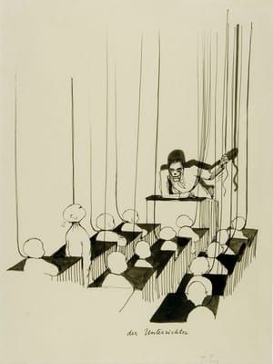 Artwork Title: Der Unterrichter (The Teacher)