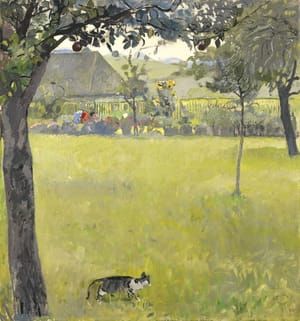 Artwork Title: Sommerliche Gartenlandschaft (Summer Garden)