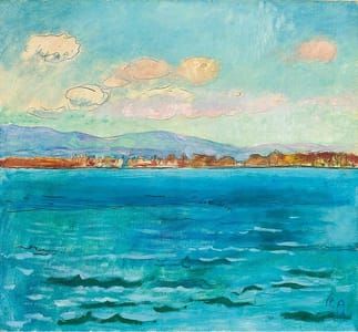Artwork Title: Blauer See / Blue lake