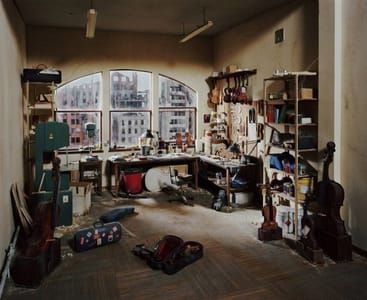 Artwork Title: Violin Repair Shop