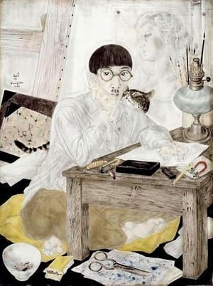 Artwork Title: Self-Portrait in the Studio