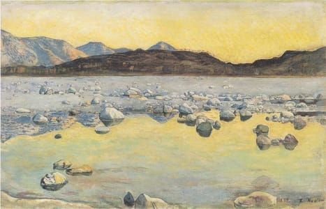 Artwork Title: Maggia Delta before sunrise