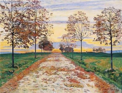 Artwork Title: Autumn Evening