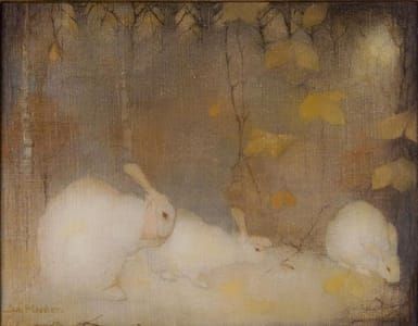 Artwork Title: Rabbits