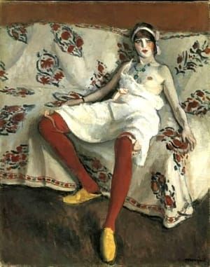 Artwork Title: The Red Stockings
