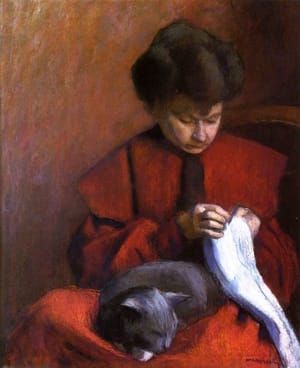Artwork Title: The Artist's Mother