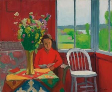 Artwork Title: Intérieur, Hesnes, Norvège