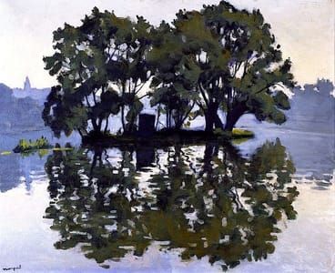 Artwork Title: L’IIle aux cygnes