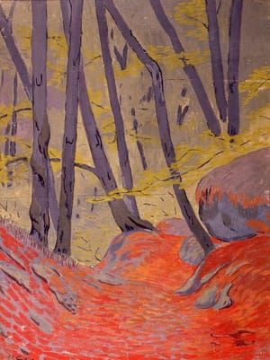 Artwork Title: Sous-Bois à Huelgoate