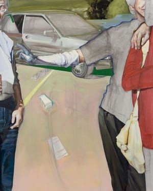Artwork Title: Part Of A 1984 Secret (chrome Seatbelt Buckles Can Become Very Hot)