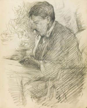 Artwork Title: From Sketchbook of Portraits and Life Studies